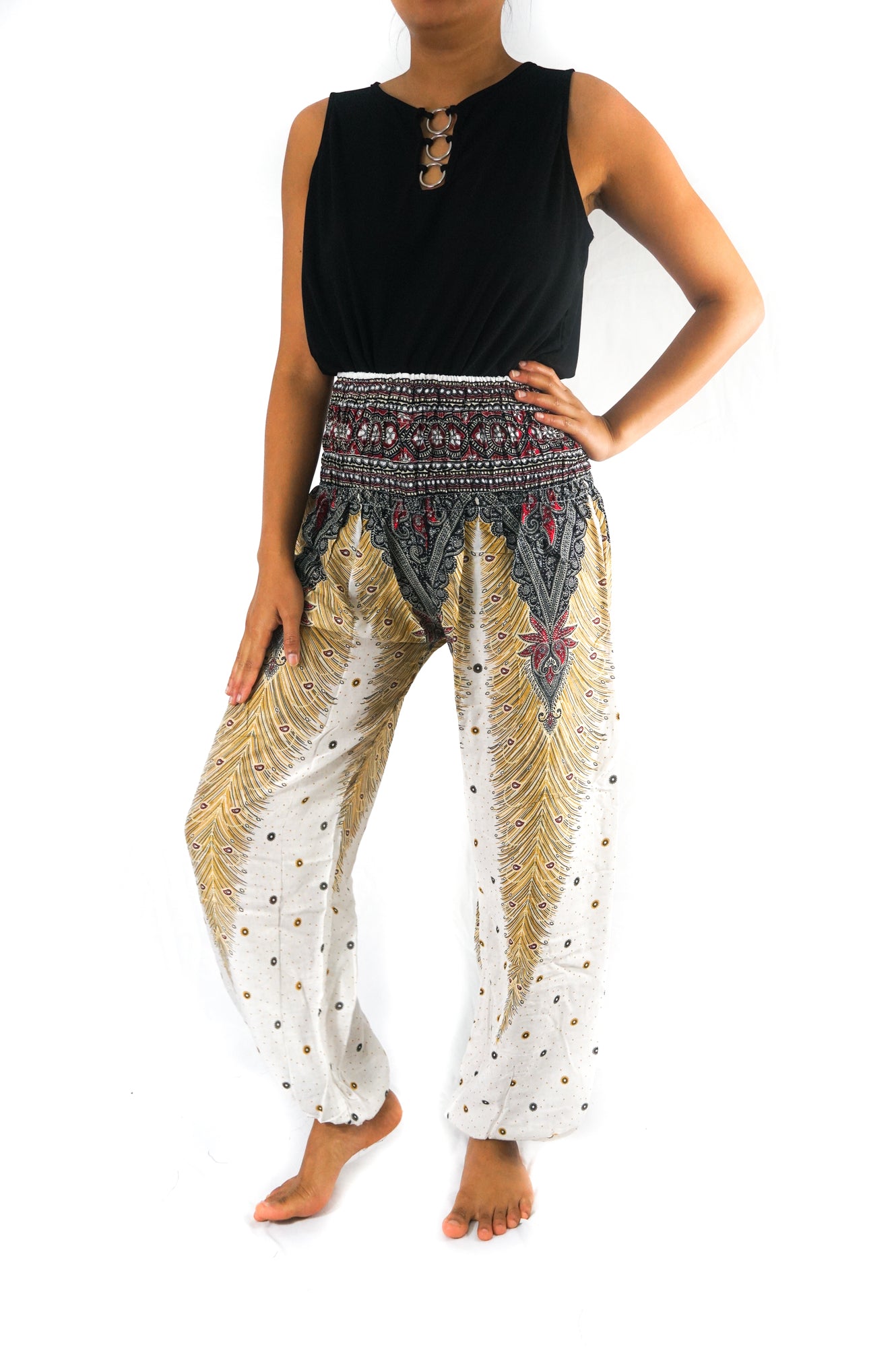 WHITE PEACOCK Women Hippie Pants